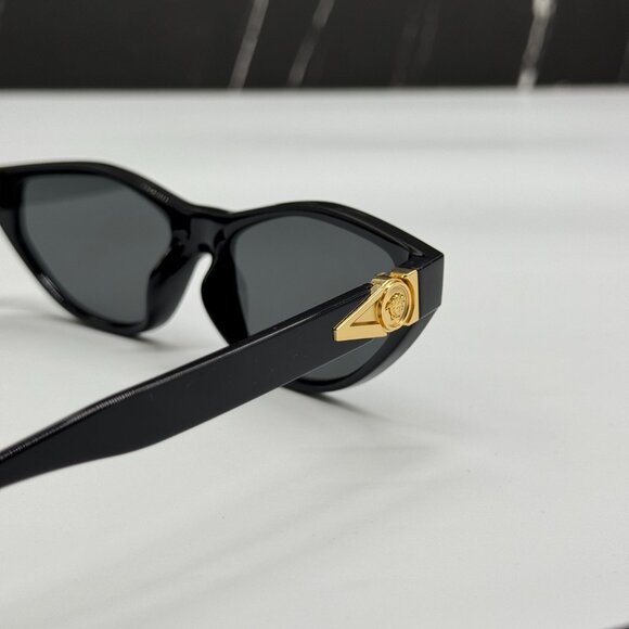 NEW VERSACE VE4491U GB1/87 WOMEN SUNGLASSES BLACK VE4491U GB187 EYEWEAR - Picture 7 of 10